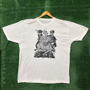 Gorillaz Demon Days Tour Rock Band T-Shirt Size 3XL